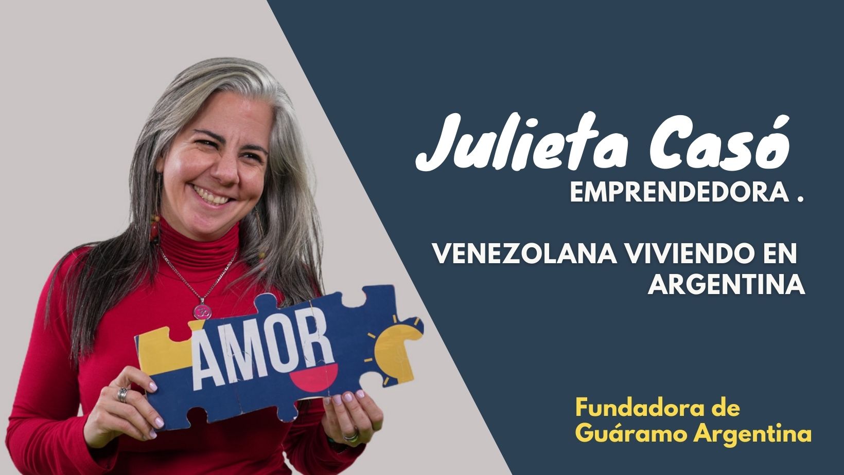Julieta Casó, agente de cambio y emprendedora