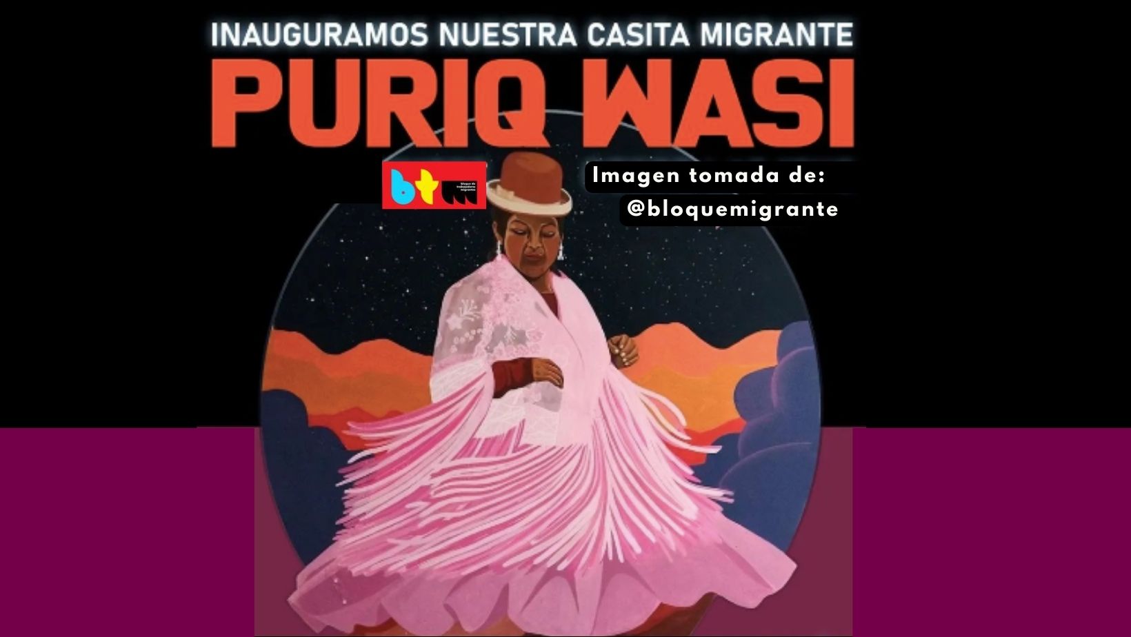Se inaugura La Casita Migrante Puriq Wasi en Buenos Aires. 